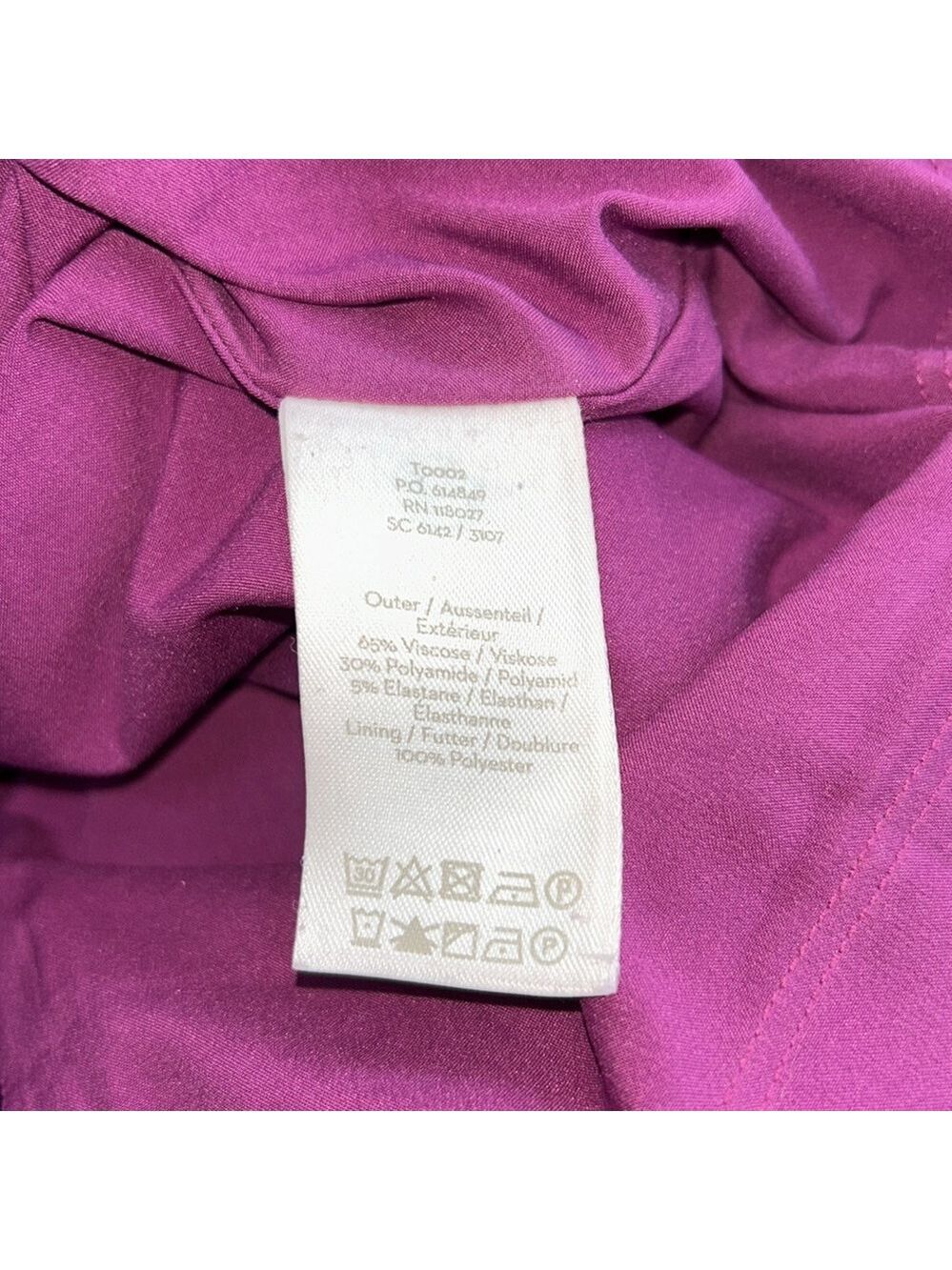 Boden: Pink/Magenta Pencil Skirt: US8P/UK12P - Picture 9 of 9